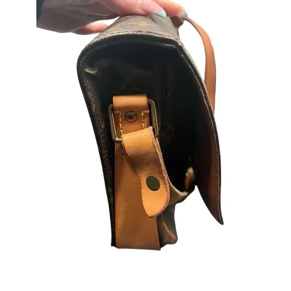 Louis Vuitton Cartouchiere Monogram Crossbody With Authenticity - Picture 4 of 12